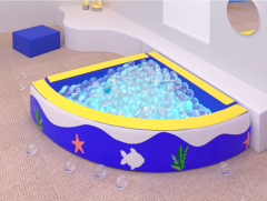 Бассейн угловой сухой бескаркасный - fgospostavki.ru - Махачкала