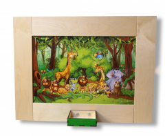 Тактильно-развивающая панель «Мир зверей» - fgospostavki.ru - Махачкала