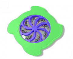 Тактильно-развивающая панель «Вращение радуги» - fgospostavki.ru - Махачкала