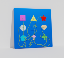 Тактильно-развивающая панель «Геометрия» - fgospostavki.ru - Махачкала