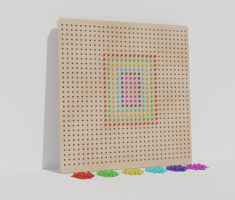 Тактильно-развивающая панель «Радужная мозаика» - fgospostavki.ru - Махачкала