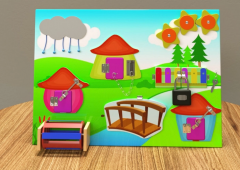 Тематическая настенная панель «Кто где живет» - fgospostavki.ru - Махачкала