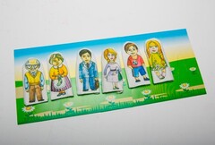 Набор пальчиковых кукол "Семья" - fgospostavki.ru - Махачкала