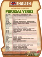 Стенд "Фразовые глаголы" - fgospostavki.ru - Махачкала