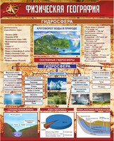 Стенд "Физическая география. Гидросфера" Вариант 1 - fgospostavki.ru - Махачкала
