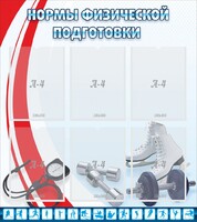 Стенд "Нормы физической подготовки" Вариант 2 - fgospostavki.ru - Махачкала