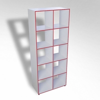 Шкаф открытый многосекционный ТР10 ЛДСП  - fgospostavki.ru - Махачкала