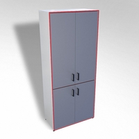 Шкаф широкий закрытый ТР5 ЛДСП - fgospostavki.ru - Махачкала