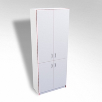 Стеллаж закрытый А-310 ТР ЛДСП  - fgospostavki.ru - Махачкала