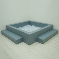 Сухой бассейн с шариками и RGB-подсветкой 190х190 см - fgospostavki.ru - Махачкала