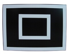 Щит баскетбольный навесной на шведскую стенку (ламинированная фанера), размер 930х670 миллиметров - fgospostavki.ru - Махачкала