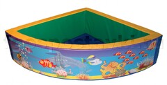 Сухой бассейн угловой полукруглый с шелкографией - fgospostavki.ru - Махачкала