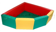 Сухой бассейн угловой (без рисунка) - fgospostavki.ru - Махачкала