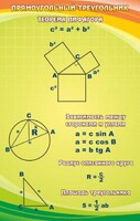 Стенд "Прямоугольный треугольник" - fgospostavki.ru - Махачкала