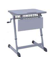 Парта NOMAD V одноместная регулируемая по высоте с антивандальной кромкой - fgospostavki.ru - Махачкала