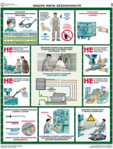 Комплект плакатов "Безопасность работ на металлообрабатывающих станках" - fgospostavki.ru - Махачкала