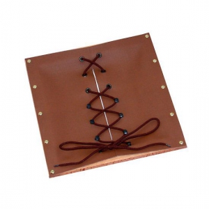 Рамка со шнуровкой и крючками на коже - fgospostavki.ru - Махачкала