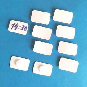 10 пустых карточек для написания времени - fgospostavki.ru - Махачкала