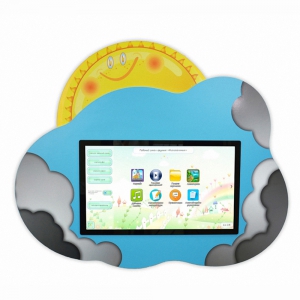 Профессиональный сенсорный настенный игровой комплекс "Говорящее облачко" - fgospostavki.ru - Махачкала