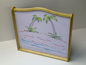 Двухсторонняя панель для игровых зон “Зеркальная и магнитно-маркерная” - fgospostavki.ru - Махачкала