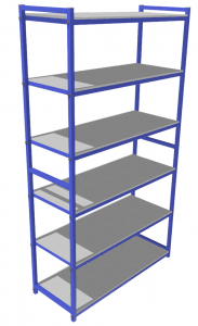 Стеллаж для хранения спортивного инвентаря (6 полок) - fgospostavki.ru - Махачкала