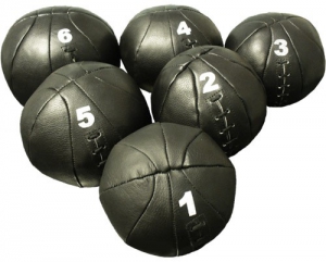 Медицинбол (1 килограмм, натуральная кожа) - fgospostavki.ru - Махачкала