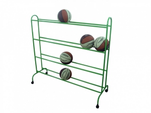 Стеллаж для хранения мячей на колесах - fgospostavki.ru - Махачкала