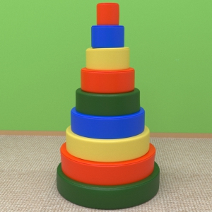 Игровой набор Пирамида Круглая - fgospostavki.ru - Махачкала