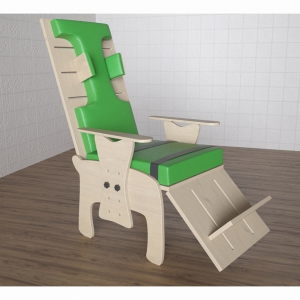 Стул для ребенка с ОВЗ с регулируемой подножкой «Адаптация» №1 - fgospostavki.ru - Махачкала