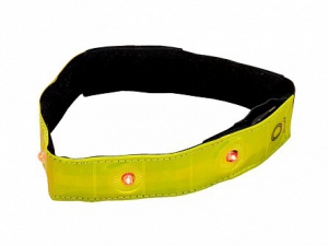 Световозвращающий светодиодный браслет на текстильной застежке - fgospostavki.ru - Махачкала