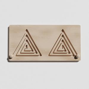 Такт-панель «Треугольный лабиринт №14» - fgospostavki.ru - Махачкала