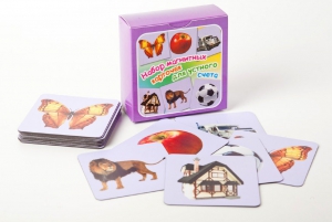 Набор магнитных карточек "Устный счет" (фон фиолетовый) - fgospostavki.ru - Махачкала