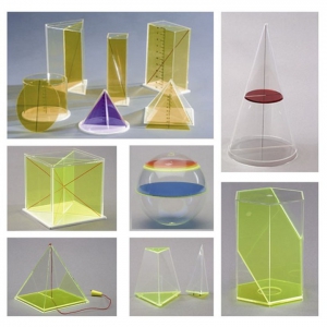 Базовый набор прозрачных геометрических тел с сечениями - fgospostavki.ru - Махачкала
