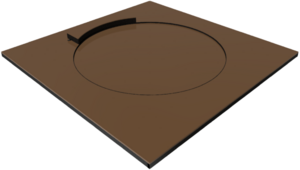 Обруч с сегментом для толкания ядра - fgospostavki.ru - Махачкала