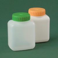 Банка прямоугольная 500 мл белая с крышкой и прокладкой - fgospostavki.ru - Махачкала