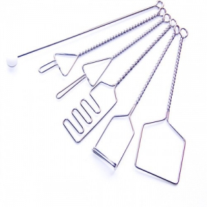 Постановочные зонды с витыми ручками с колечком, мини. Комплект из 6 зондов - fgospostavki.ru - Махачкала