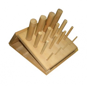 Наклонная панель с колышками для развития силы и подвижности пальцев рук и кисти (32 колышка) - fgospostavki.ru - Махачкала