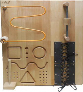 Настенная панель для эрготерапии (вариант 2) - fgospostavki.ru - Махачкала