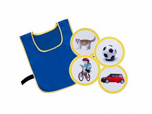 Игровой набор "Жилет-накидка" с комплектом тематических картинок - fgospostavki.ru - Махачкала