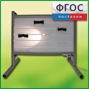 Панель с держателями и подсветкой для монтажа оборудования и проведения демонстрационных опытов по физике - fgospostavki.ru - Махачкала