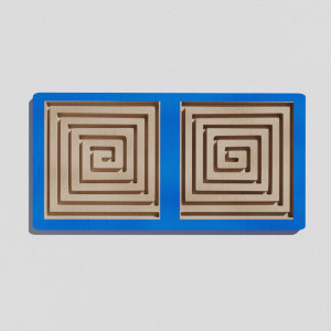 Такт-панель «Синий лабиринт № 3» - fgospostavki.ru - Махачкала