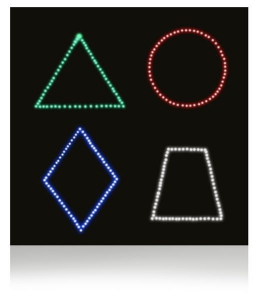 Панель "Цветные фигуры 4” (вариант 2) - fgospostavki.ru - Махачкала