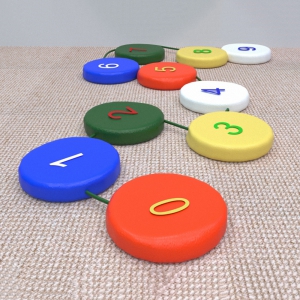 Игровой набор Цифры-шагайка - fgospostavki.ru - Махачкала