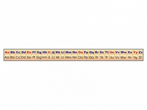 Стенд-лента "Алфавит" (английский язык) - fgospostavki.ru - Махачкала