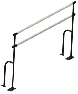 Станок хореографический напольный (1,5 метра, двухрядный) - fgospostavki.ru - Махачкала