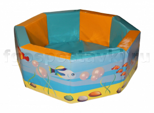 Бассейн восьмигранный с шелкографией - fgospostavki.ru - Махачкала