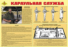Плакат "Караульная служба" - fgospostavki.ru - Махачкала