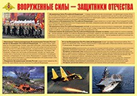 Плакат "Вооруженные Силы – защитники Отечества" - fgospostavki.ru - Махачкала