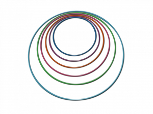 Обруч гимнастический стальной окрашенный (750 миллиметров, 700 грамм) - fgospostavki.ru - Махачкала