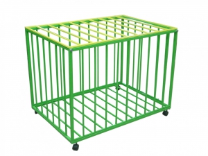 Контейнер для мячей на колесиках (разборный с крышкой) - fgospostavki.ru - Махачкала